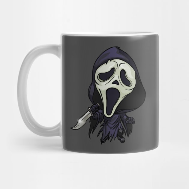 Ghostface chibi by Casey Edwards